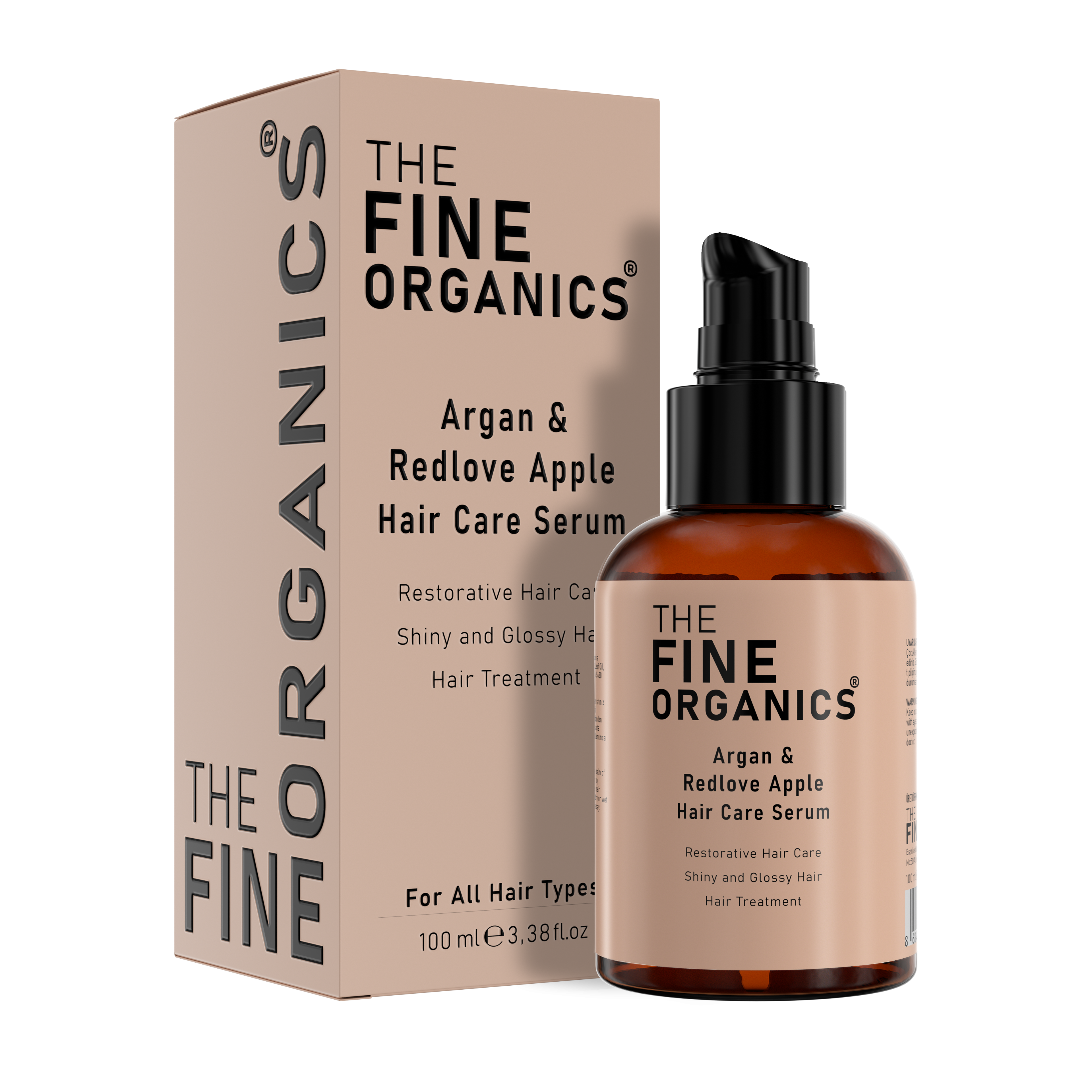 Argan & Redlove Apple Hair Care Serum - THE FINE ORGANICS