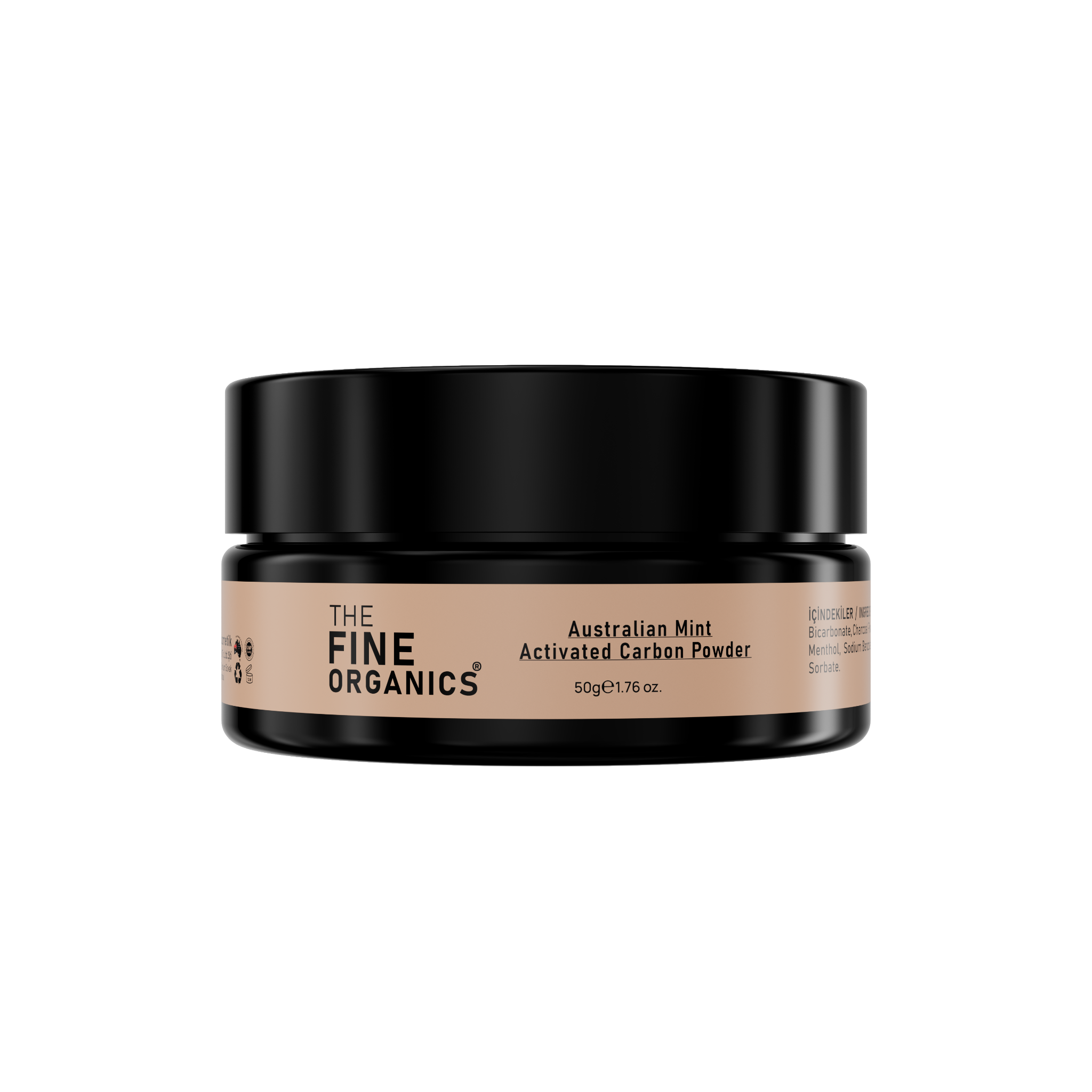 Australian Mint Activated Carbon Powder - THE FINE ORGANICS