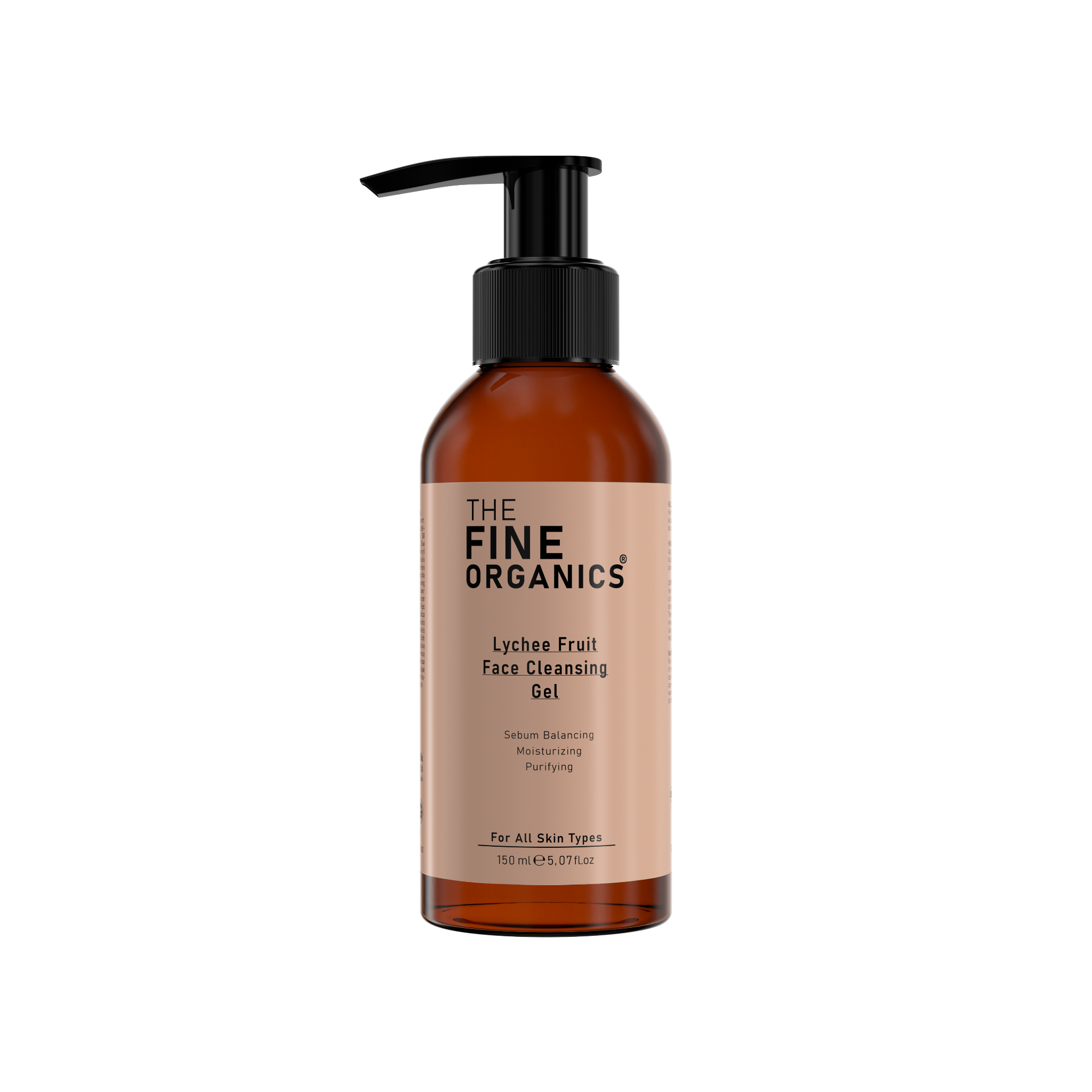 Lychee Fruit Face Cleansing Gel - THE FINE ORGANICS