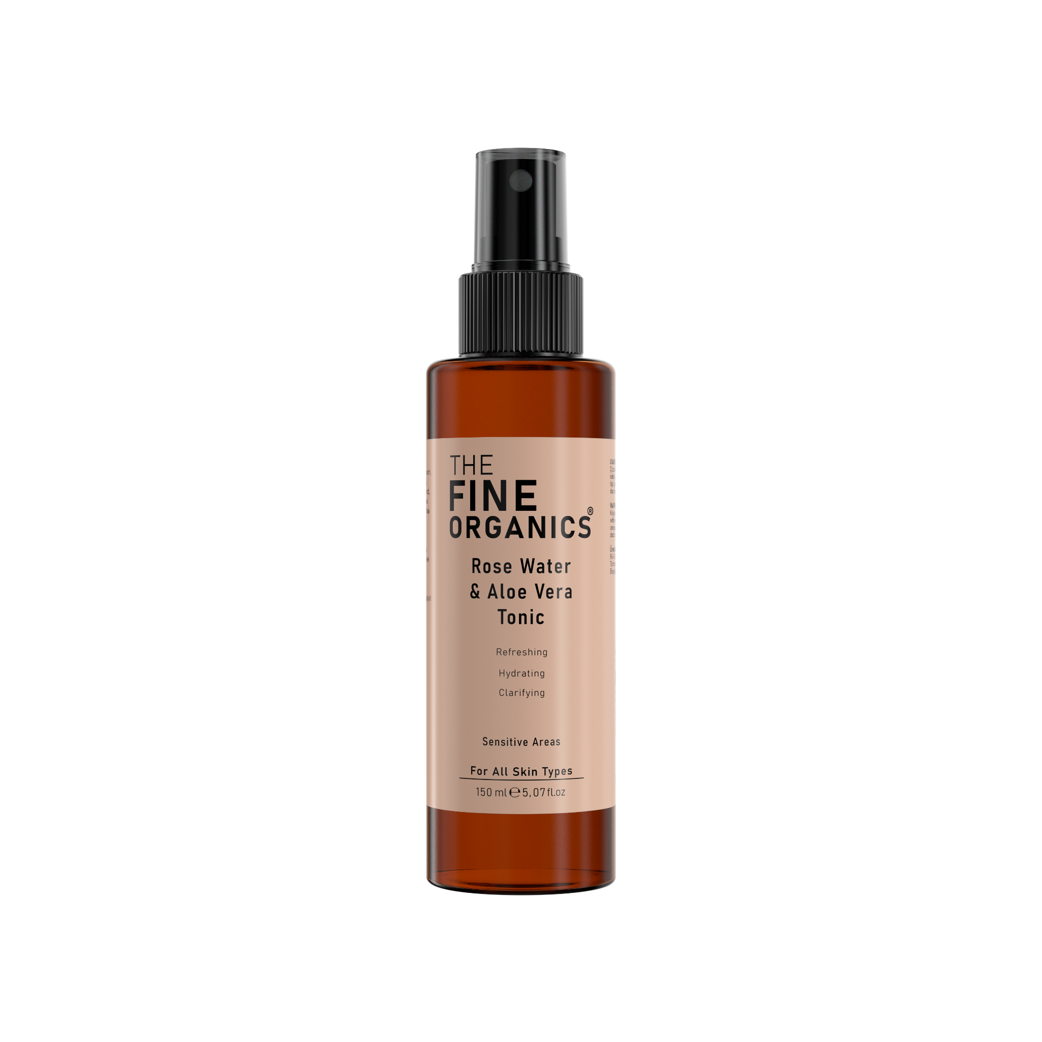 Rose Water & Aloe Vera Tonic - THE FINE ORGANICS
