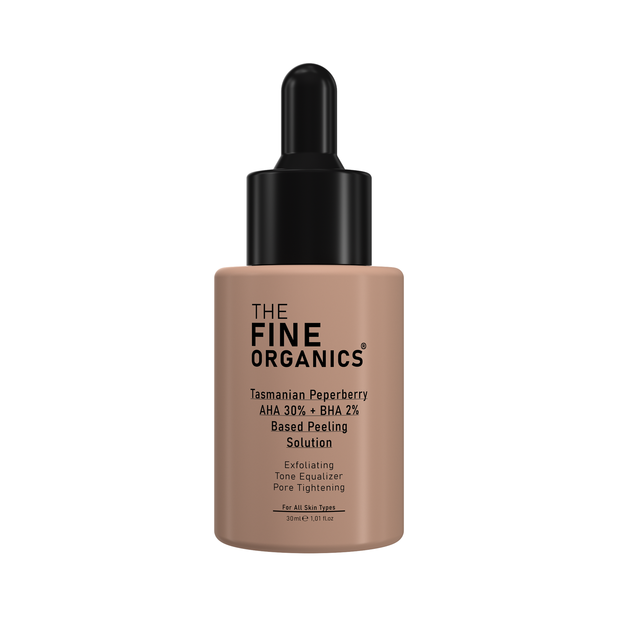Tasmanian Peperberry AHA 30% + BHA 2% Based Peeling Solution - THE FINE ORGANICS