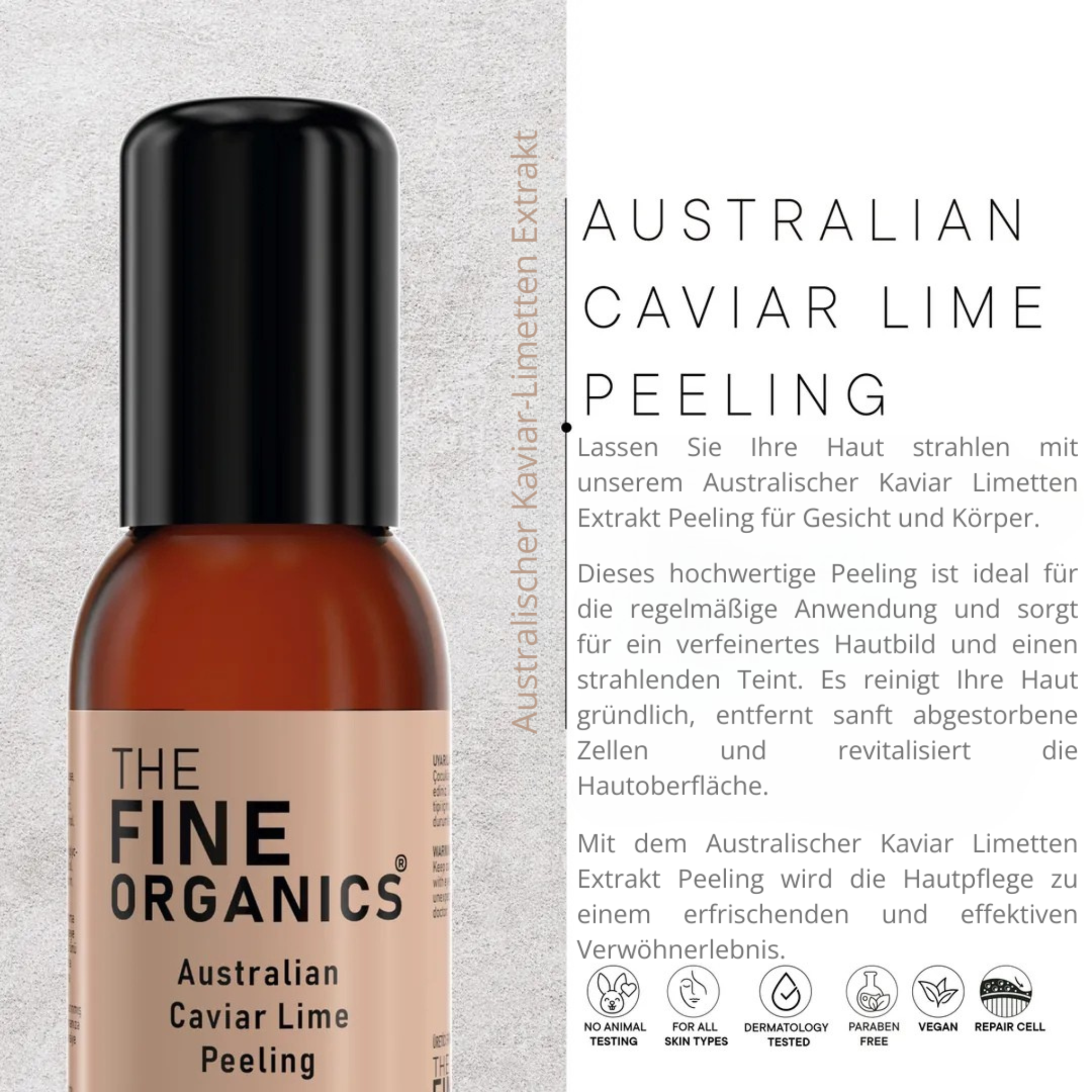 Australian Caviar Lime Peeling - THE FINE ORGANICS