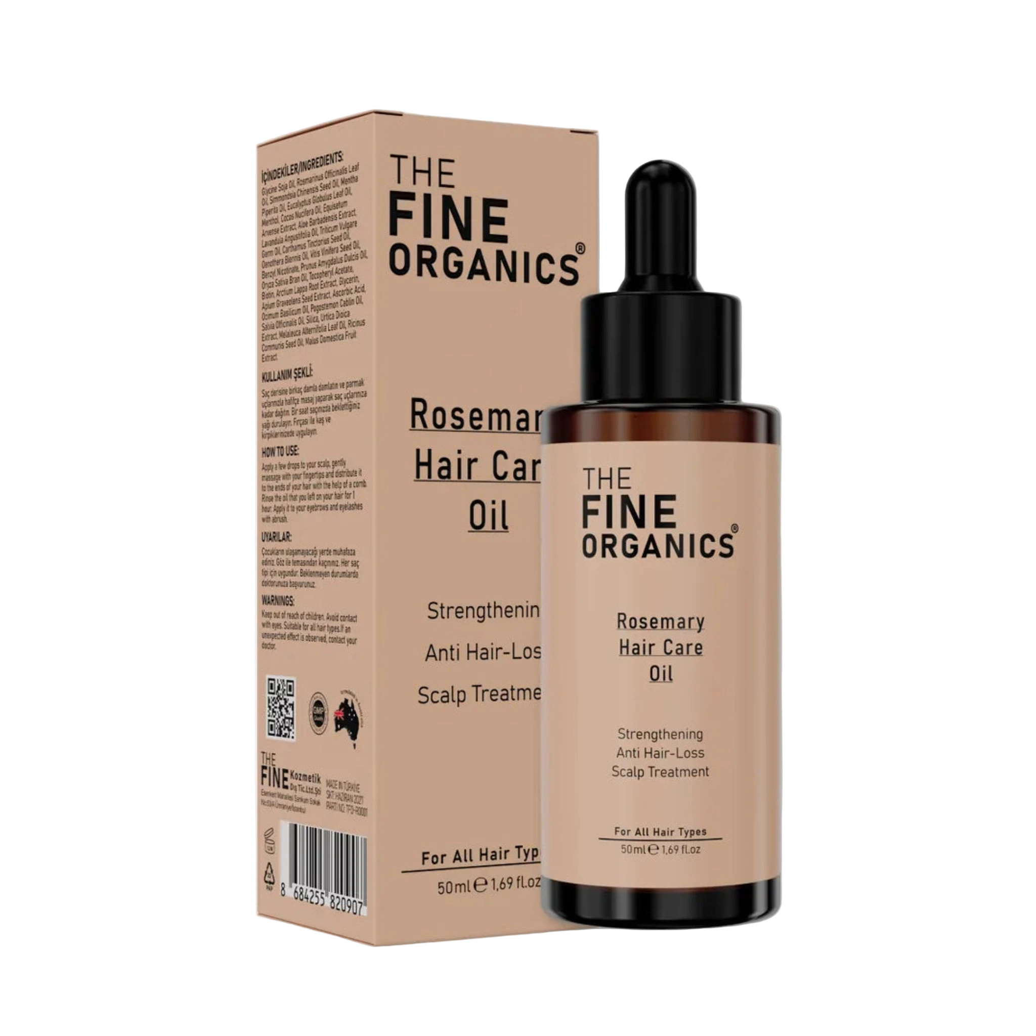 Rosemary Hair Care Oil - THE FINE ORGANICS