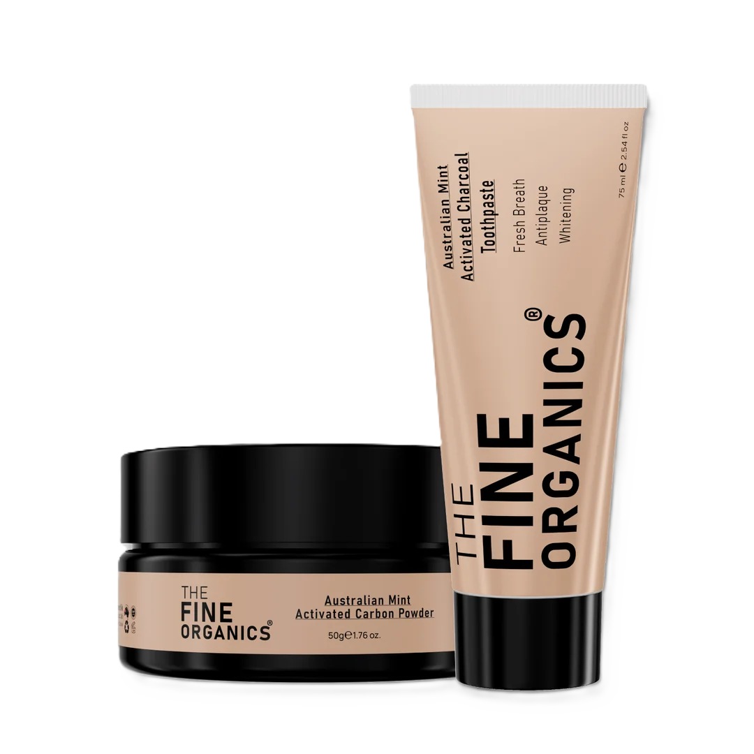 The Fine Organics Zahnweiß-Pflege-Set - THE FINE ORGANICS