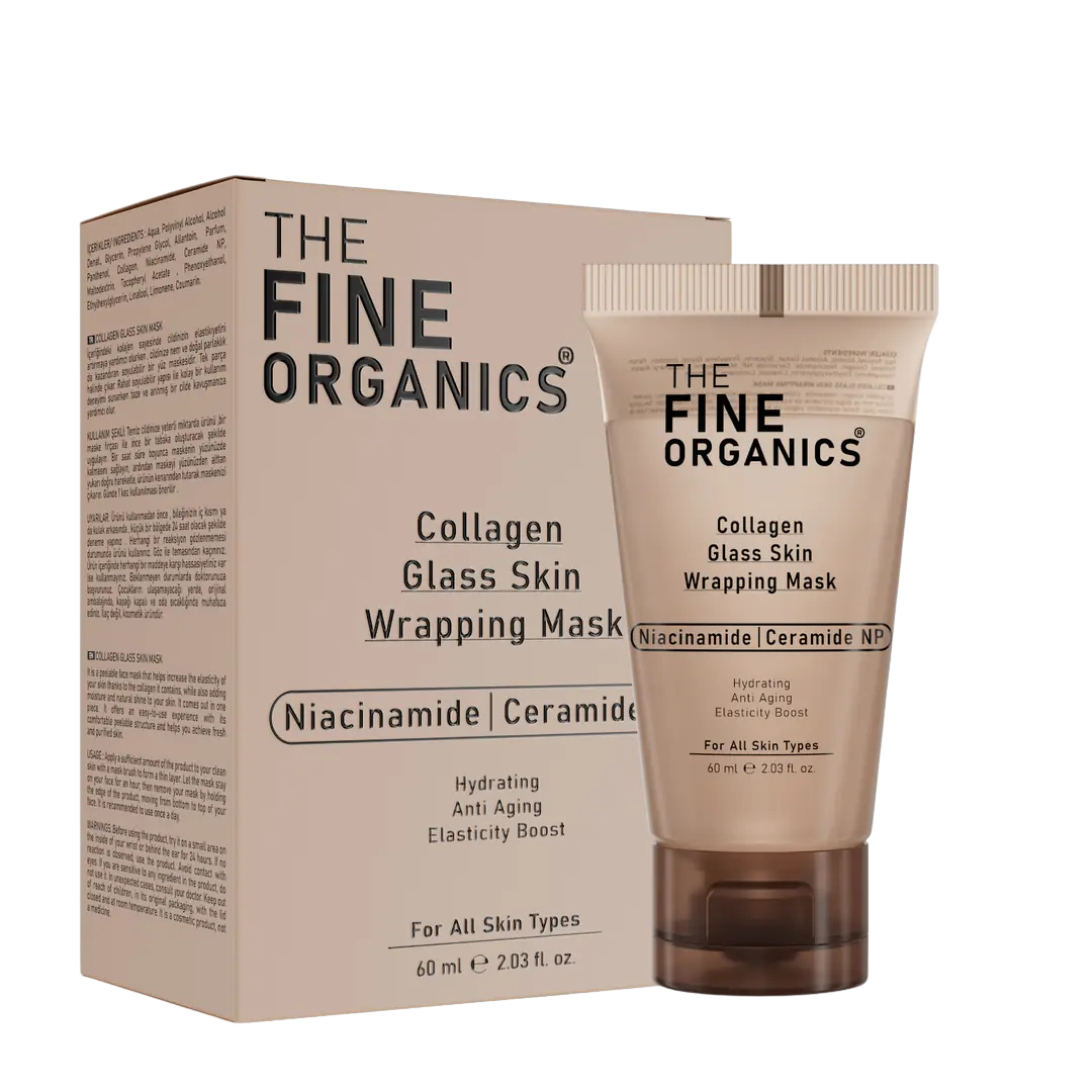 Collagen Glass Skin Wrapping Mask - THE FINE ORGANICS