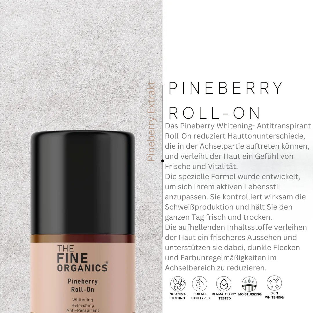 Pineberry Roll-on - THE FINE ORGANICS
