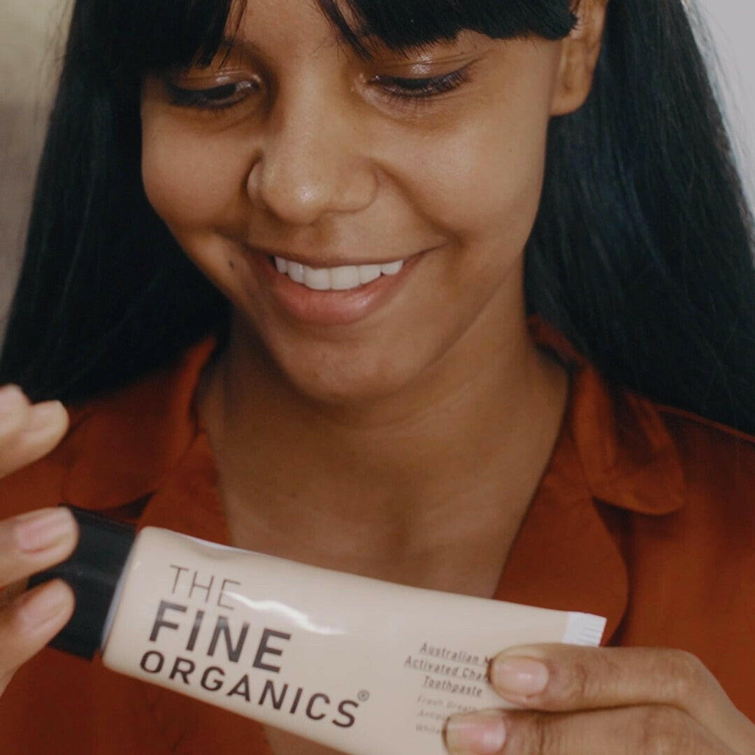 The Fine Organics Zahnweiß-Pflege-Set
